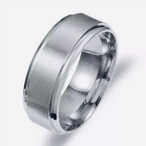 Size 6 HYPOALLERGENIC STAINLESS STEEL BAND RING NEW